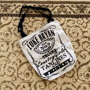 NWOT Luke Bryan Country Music Tote Bag